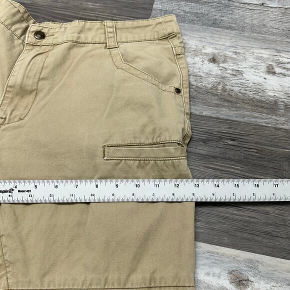 Kavu Khaki Tan Mens 36x32 Gorpcore Outdoor Hiking Utility Reinforced Knee Pants - Picture 10 of 11
